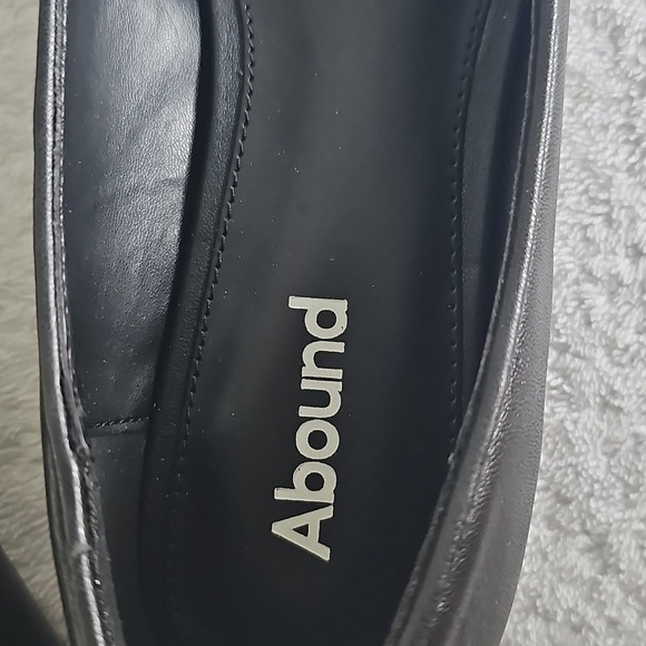 NWT Abound Gorgi Black Flat W Crystal Embellished Bow Size 7 - Picture 15 of 15